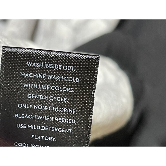 Simply Vera Pullover Top Tunic Floral Black Grey Size L Large - Picture 7 of 7